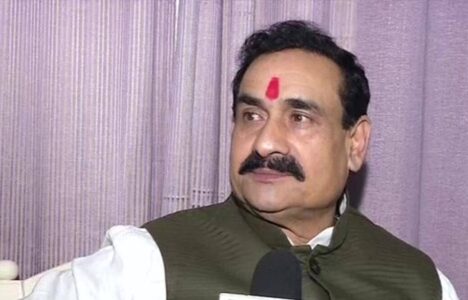 Madhya Pradesh Home Minister Narottam Mishra