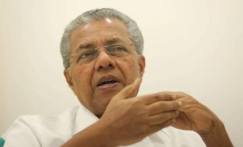Kerala chief minister Pinarayi Vijayan