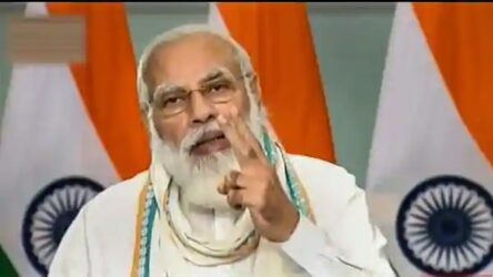 مودی نے کہا کہ دنیا نے کوویڈ 19 عالمی وبا کے دوران ہندوستان کے صحت کے شعبے کی طاقت دیکھی ہے