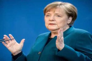 Germany-Chancellor Angela Merkel