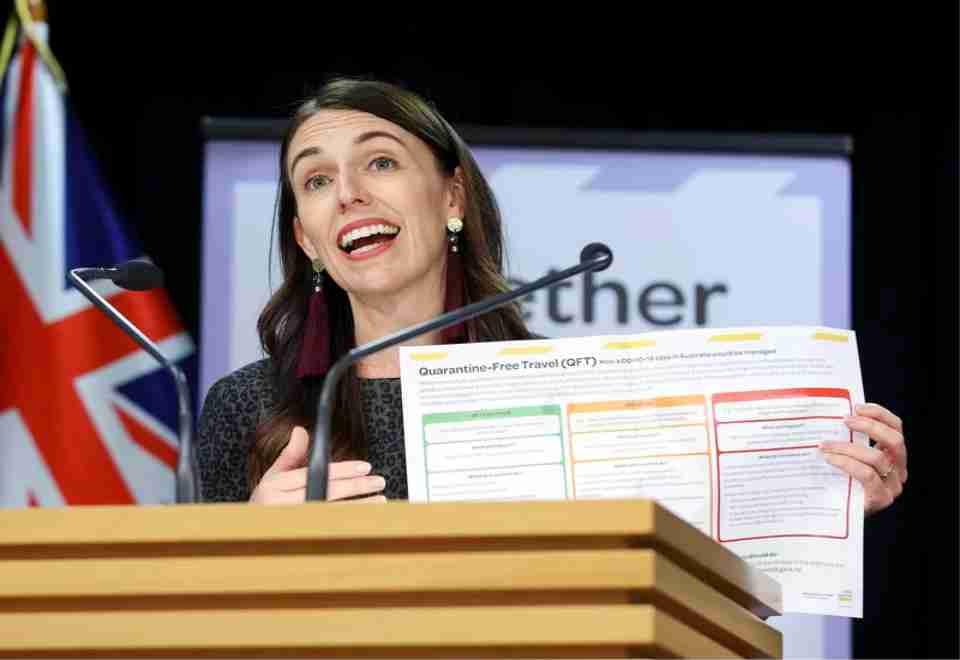 New Zealand Prime Minister Jacinda Ardern
