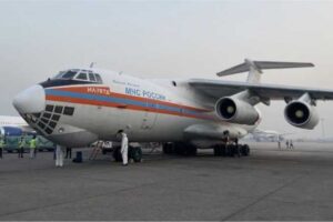 Russia delivers 20 tonnes of medical supplies to India