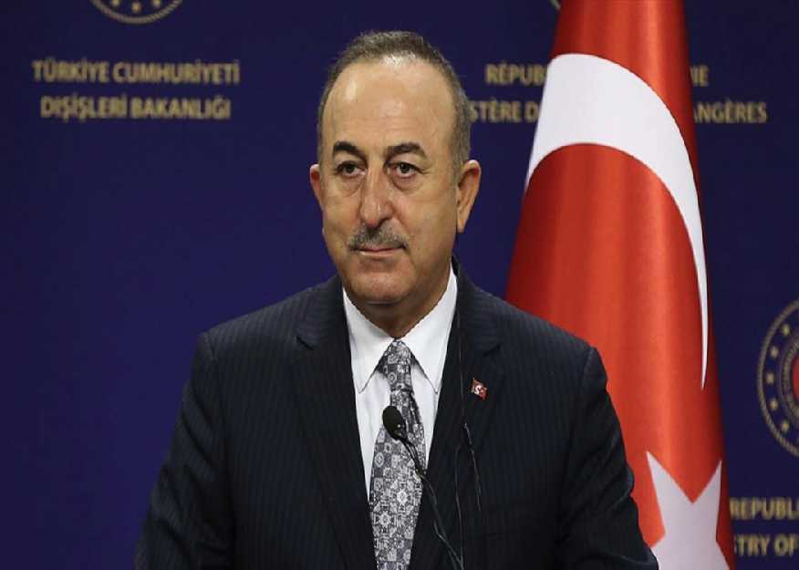 Turkish Foreign Minister Mevlut Cavusoglu