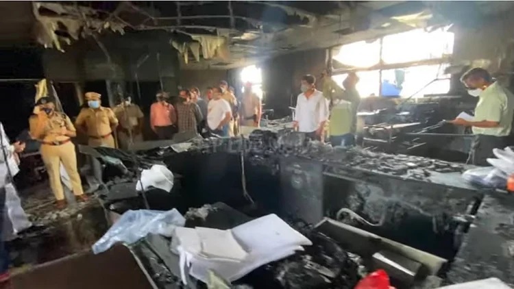 Virar ICU fire