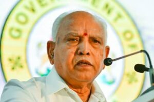 Karnataka Chief Minister B S Yediyurappa