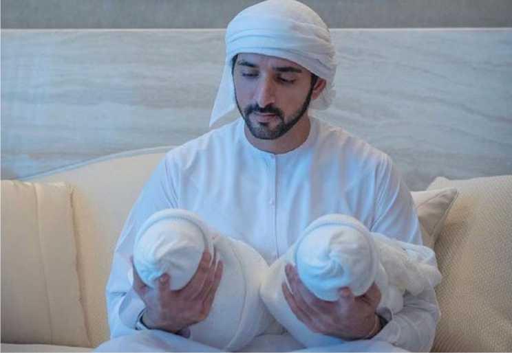 Birth of twins at the Crown Prince of Dubai