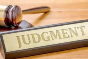 judgment