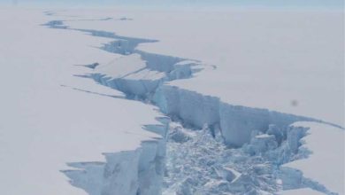 The world's largest avalanche spread