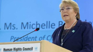 UN High Commissioner for Human Rights Michelle Bachelet