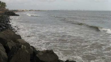 Versova beach in Mumbai-Cyclone Tauktae