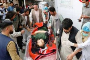 bomb blast near school in Kabul