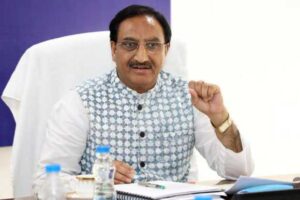 union education minister Dr Ramesh Pokriyal