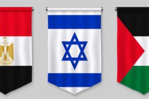 Israeli and Palestinian leaders in Cairo