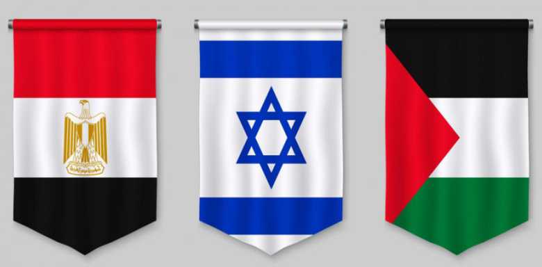 Israeli and Palestinian leaders in Cairo
