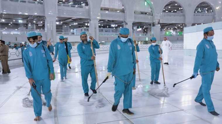 المسجد الحرام تنظیف