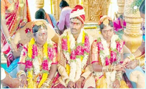 ایک ہی دن ایک ہی منڈپ میں ایک شخص کی دوسگی بہنوں