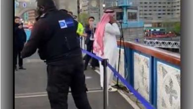 لندن کے ٹاور برج پر افطار کے وقت اذان مغرب کی گونج