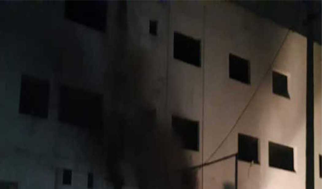 گجرات کے کورونا اسپتال میں آتشزدگی ، کم از کم 18 افراد لقمہ اجل