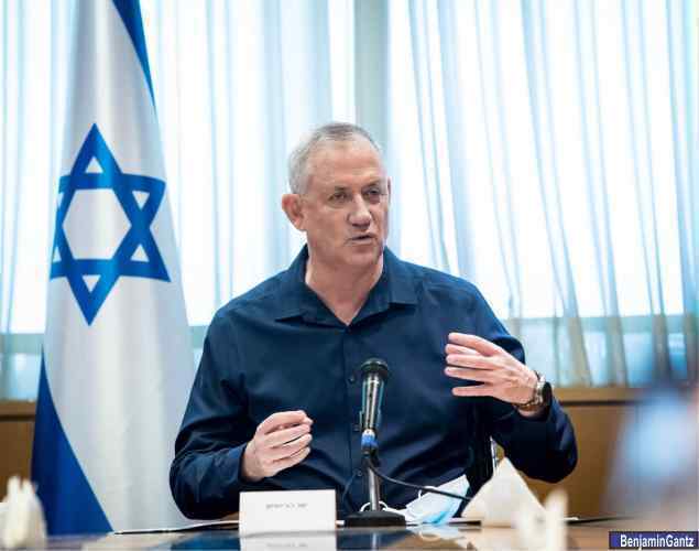 Israeli Defense Minister Benny Gantz Gantz Benjamin_Gantz_Israel_Minister_of_Defense