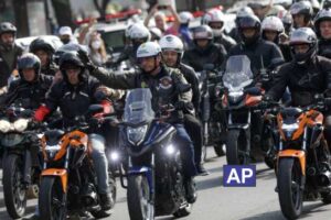 Brazilian president fined for attending rally without mask