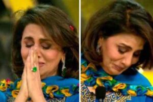 Neto Singh cried during the dance show