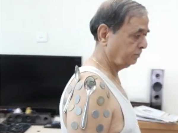 Real-life Magneto-Nashik man