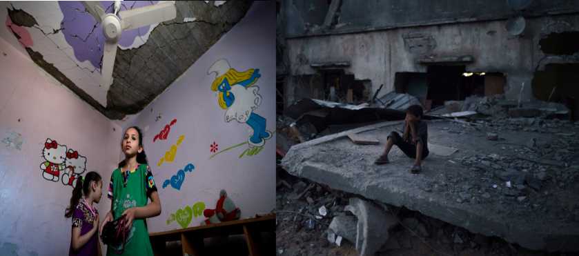 The fires of war in Gaza have been extinguished, but the effects on young minds remain