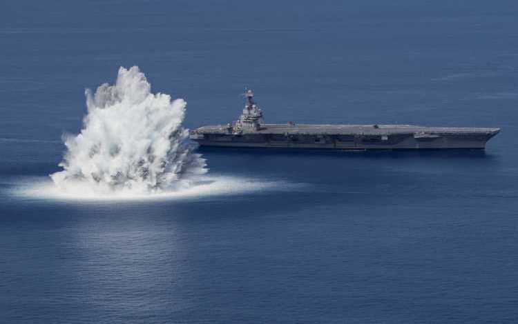 us-navy-uss-gerald-r-ford-explosion-full-ship-shock-trial