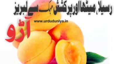 رسیلا ، میٹھا اور پرکشش مہک سے لبریز آڑو