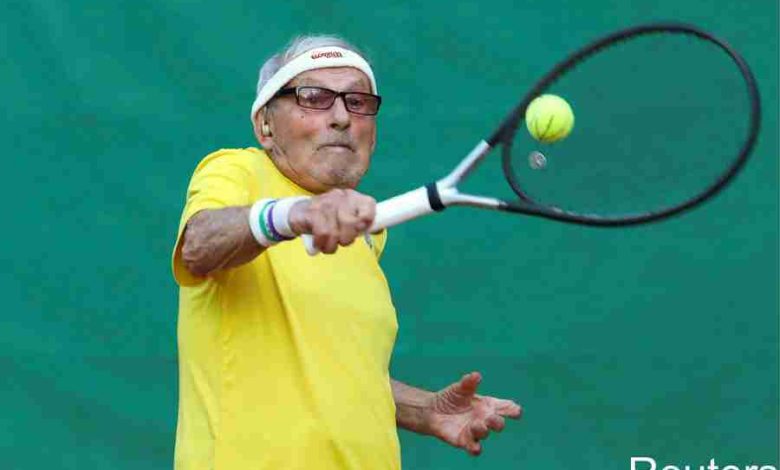 97-Year-Old Ukrainian Man Named 'World’s Oldest Tennis Player'