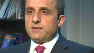 Afghanistan vice president Amrullah Saleh