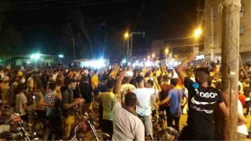 Ahvaz, Khuzestan Province Security forces open fire on thirsty protesters