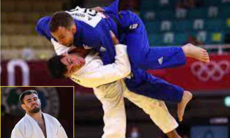 Algerian judoka Fethi Nourine
