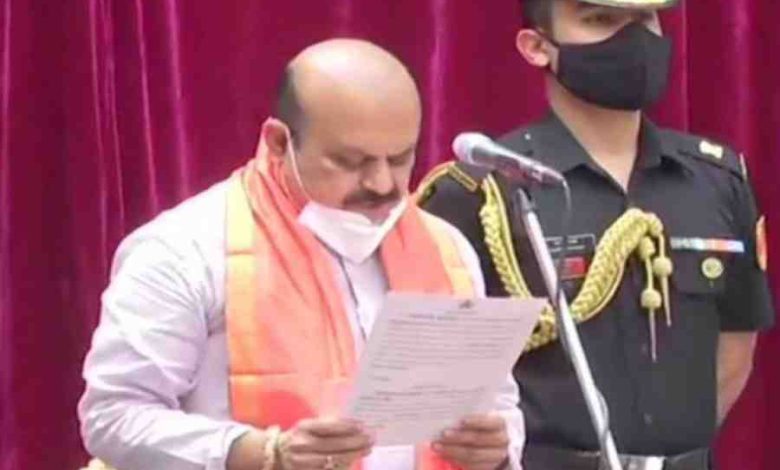 Chief minister of Karnataka Basavaraj Bommai