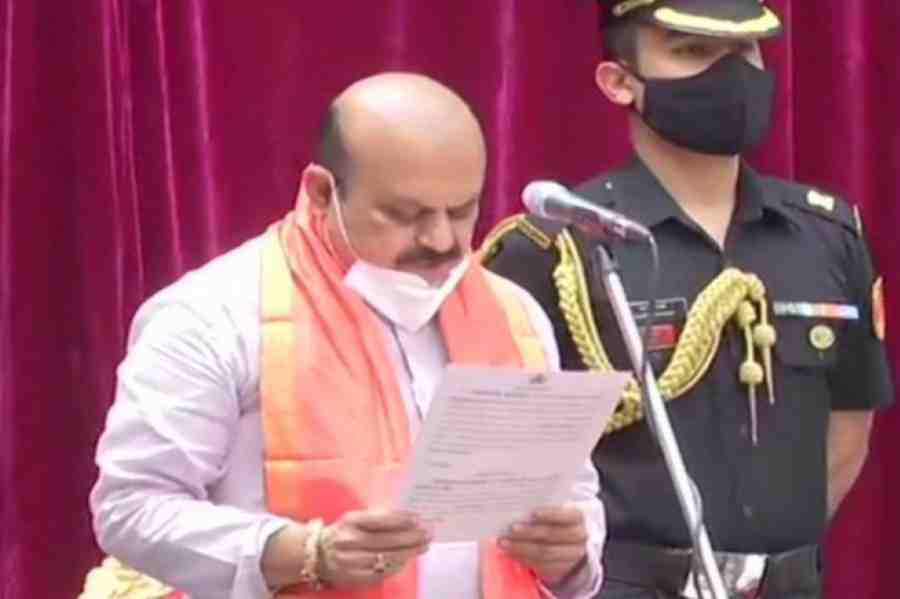 Chief minister of Karnataka Basavaraj Bommai