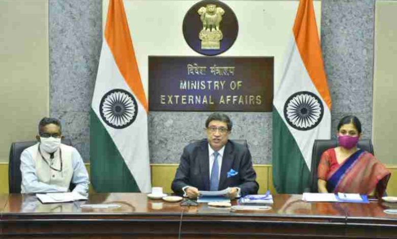 External affairs ministry spokesperson Arindam Bagchi