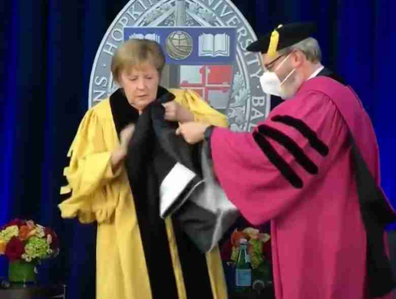 German Chancellor Angela Merkel