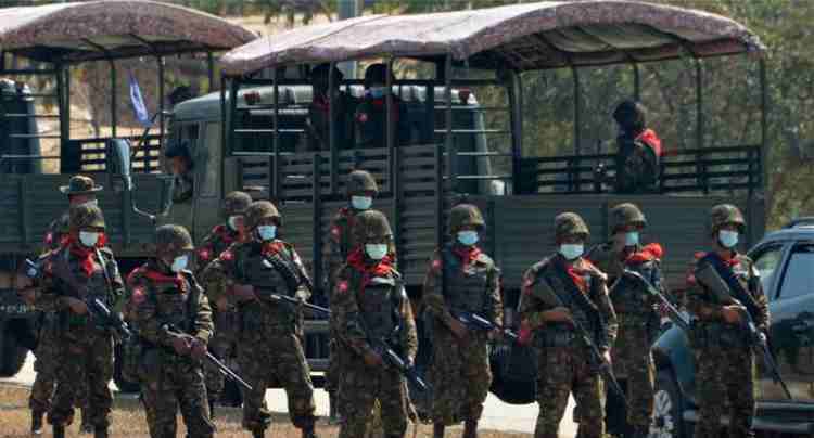 Myanmar security forces