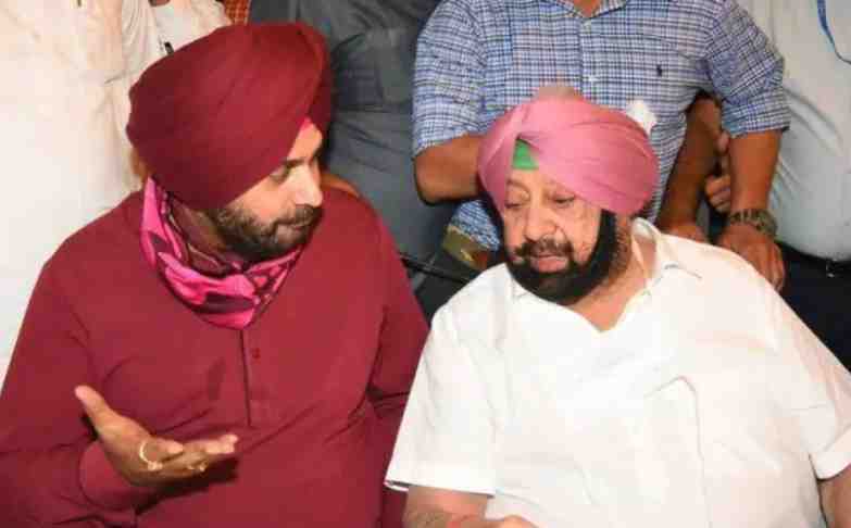 Navjot Singh Sidhu -Chief Minister Amarinder Singh
