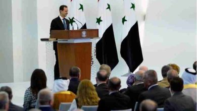 President Bashar al-Assad takes the oath