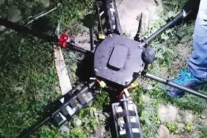 The Jammu and Kashmir police has shot down a drone