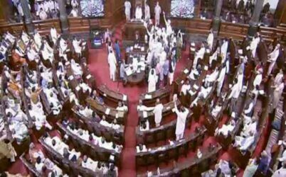 The first day of the Monsoon session saw Opposition MPs in both Houses protest
