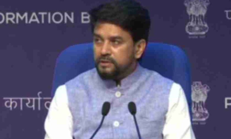 Union Minister Anurag Thakur