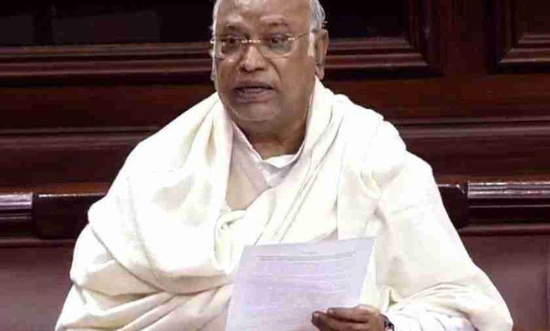 Congress leader Mallikarjun Kharge