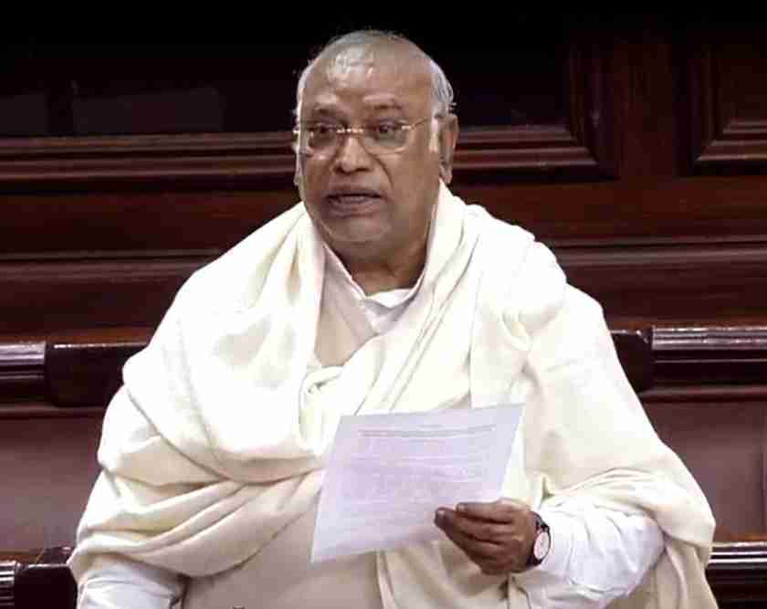 Congress leader Mallikarjun Kharge