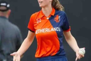 Dutch fast bowler Frederick Overdick