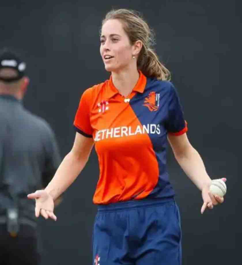 Dutch fast bowler Frederick Overdick