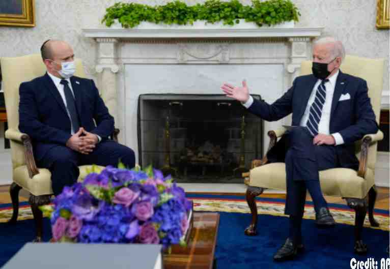 Israel Naftali Bennett Joe Biden