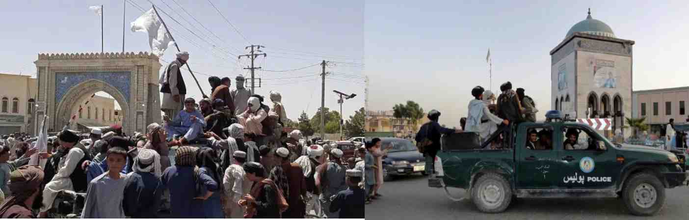 The Afghan Taliban entered the presidential palace in Kabul
