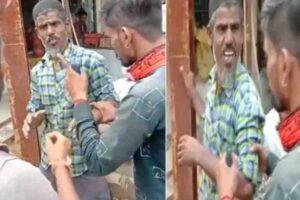 Ujjain Police has arrested 2 men for forcibly chanting slogans of Jai Shri Ram